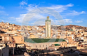 Medina of Fez in Morocco photo